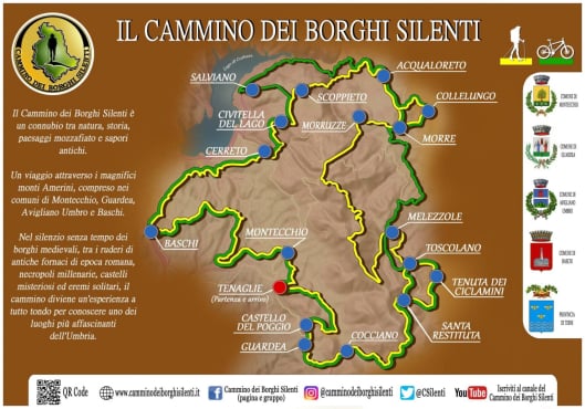 Il cammino dei borghi silenti Tenaglie
